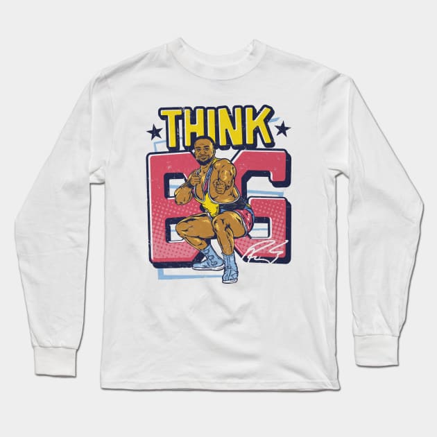 Big E Think BIG Long Sleeve T-Shirt by MunMun_Design